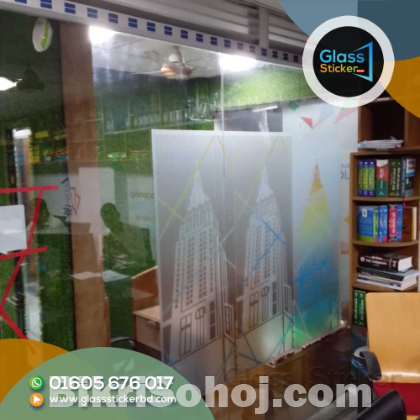 Sliding Door Glass Sticker.